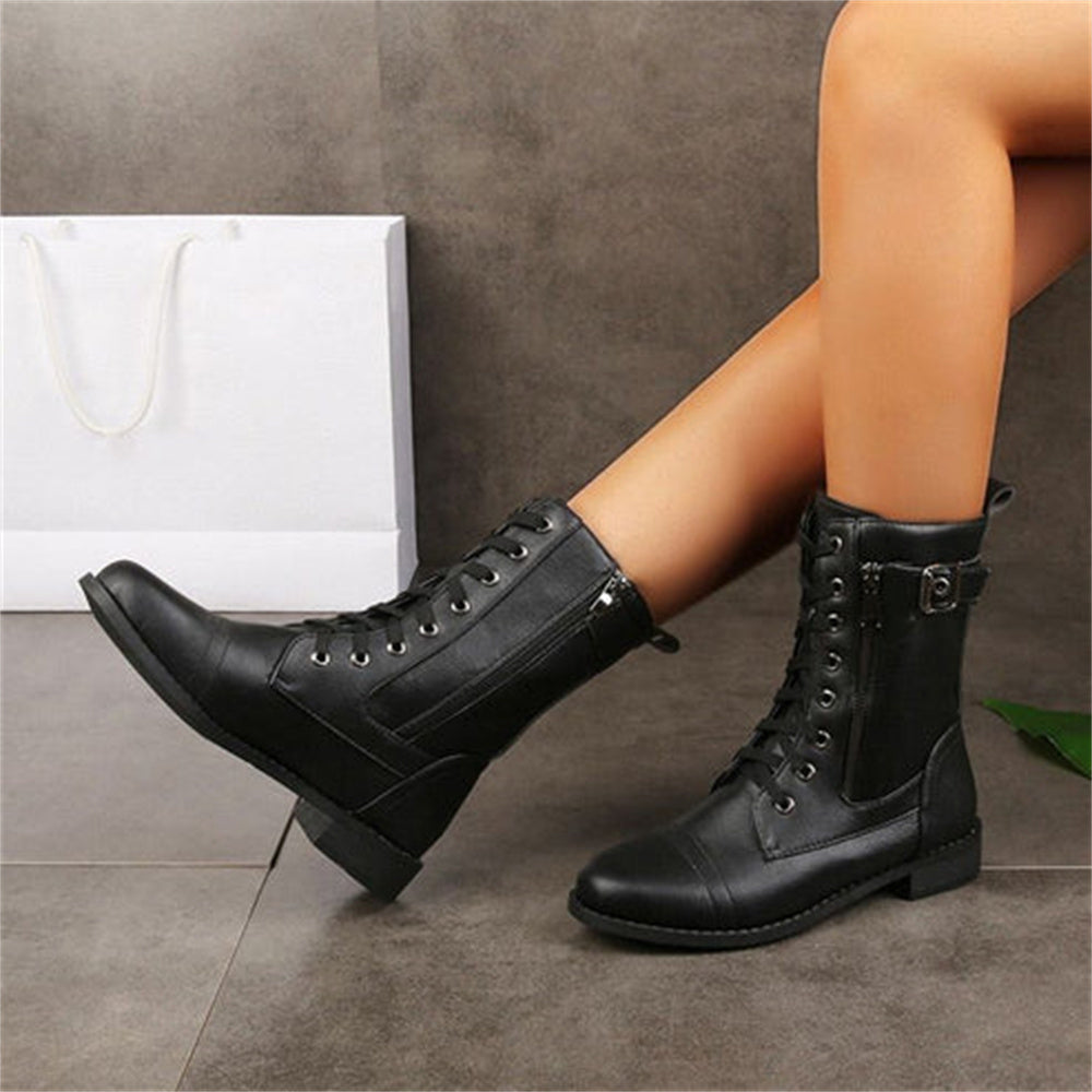 Dana | Toe Side Zipper Orthopedic Stivali