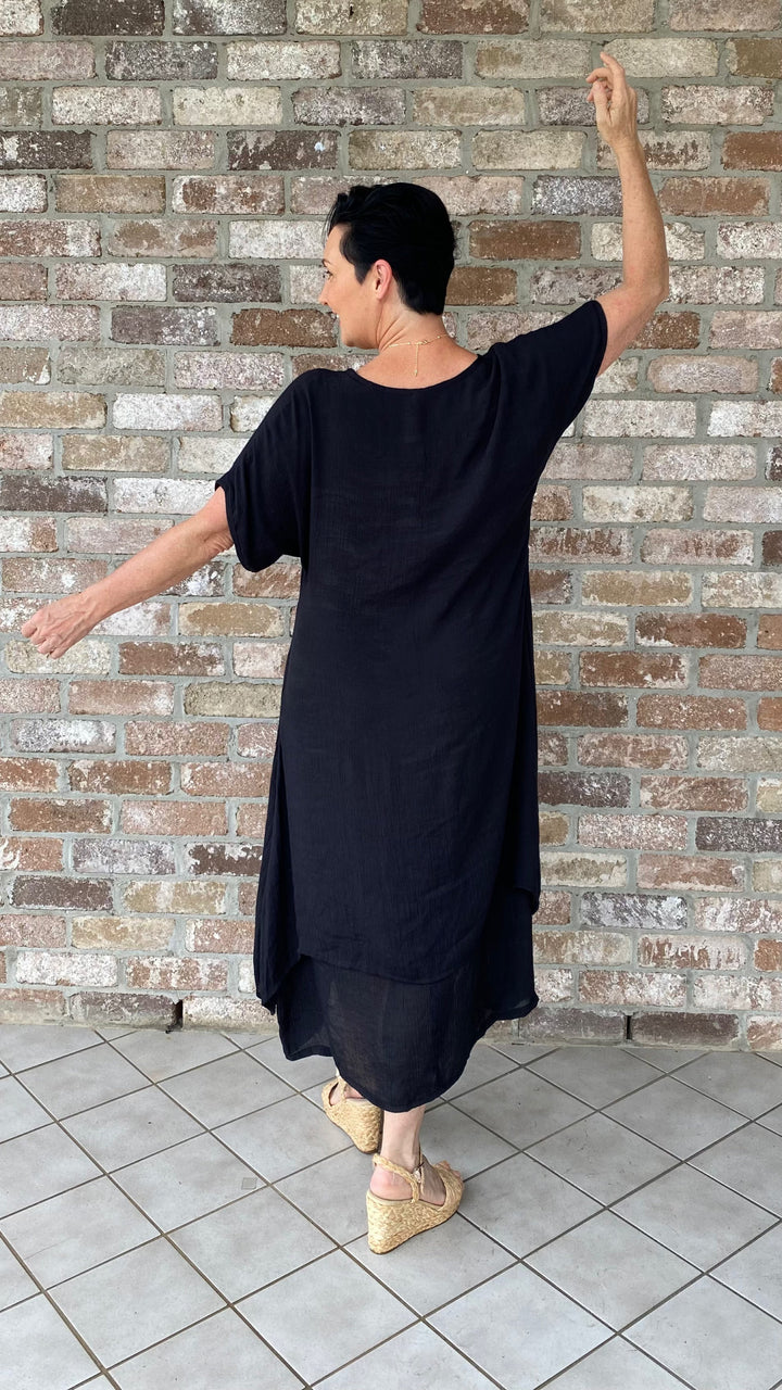 Katherine | Abito Nero Classico