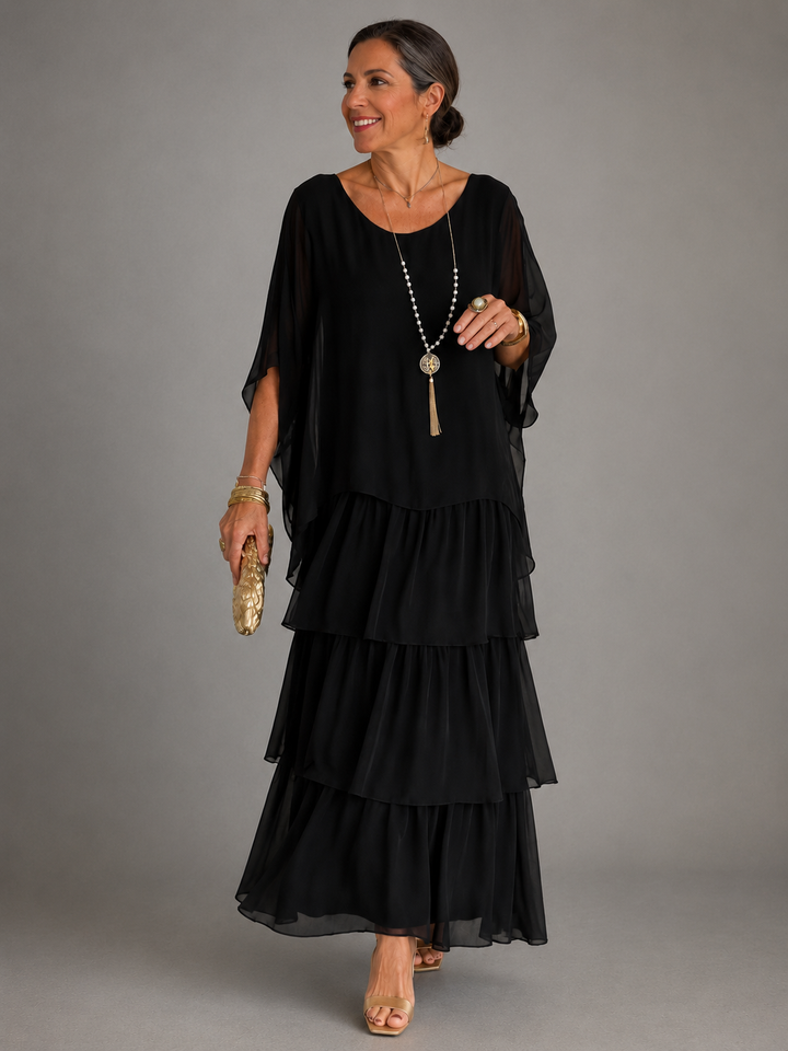Lara | Elegante Flowing Maxi Abito