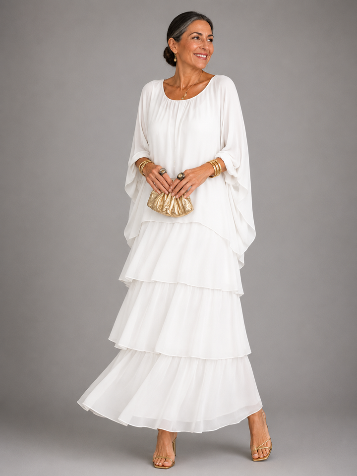 Lara | Elegante Flowing Maxi Abito