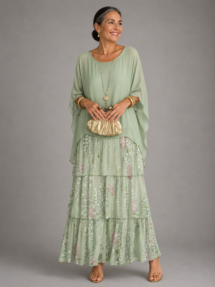 Lara | Elegante Flowing Maxi Abito