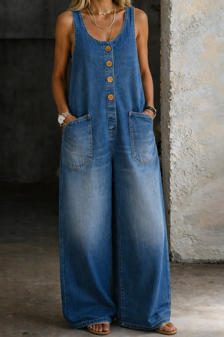 Saylor | Salopette in Denim Vintage
