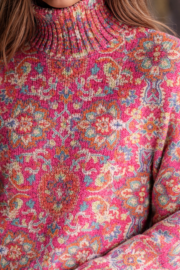 Florence | Floreale Maglia Turtleneck