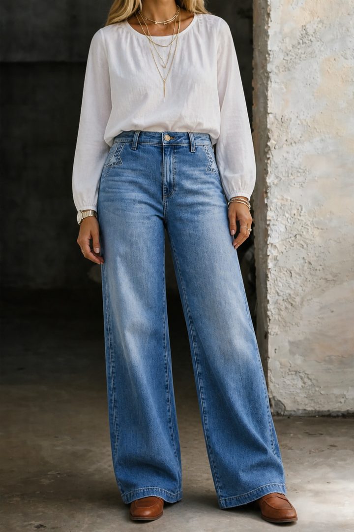 Madie | Jeans Vita Alta Vintage