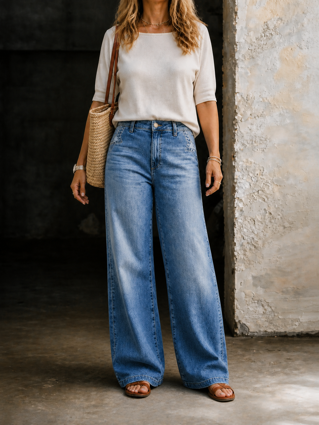Madie | Jeans Vita Alta Vintage