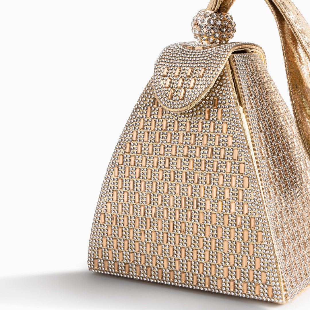 Crystal Pyramid | Evening Pochette