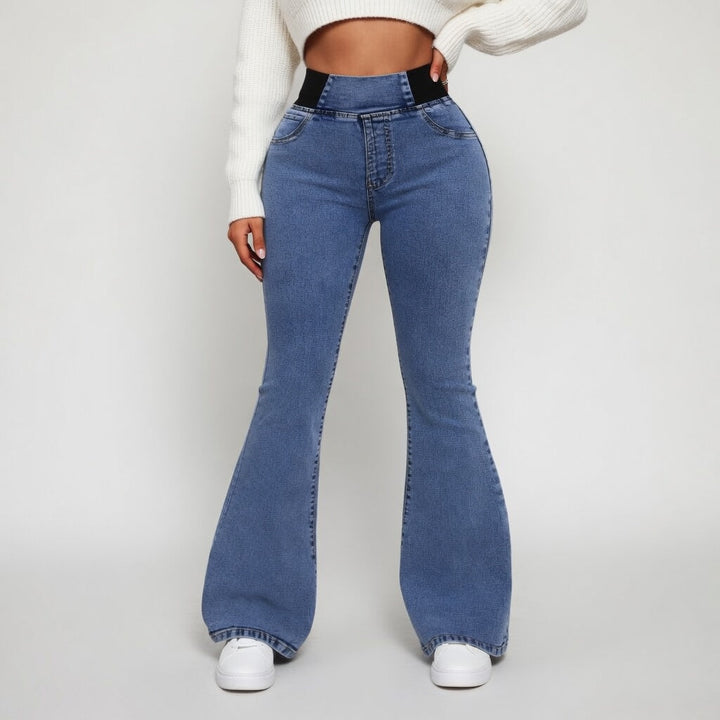 Tayla | Sculpting a Vita Alta Flare Jeans