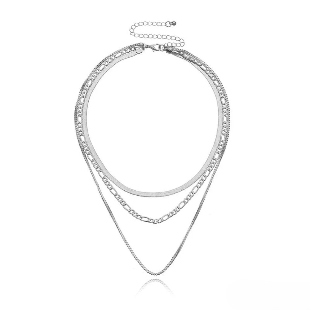 Elia | Vintage 3-Piece Layered Collana