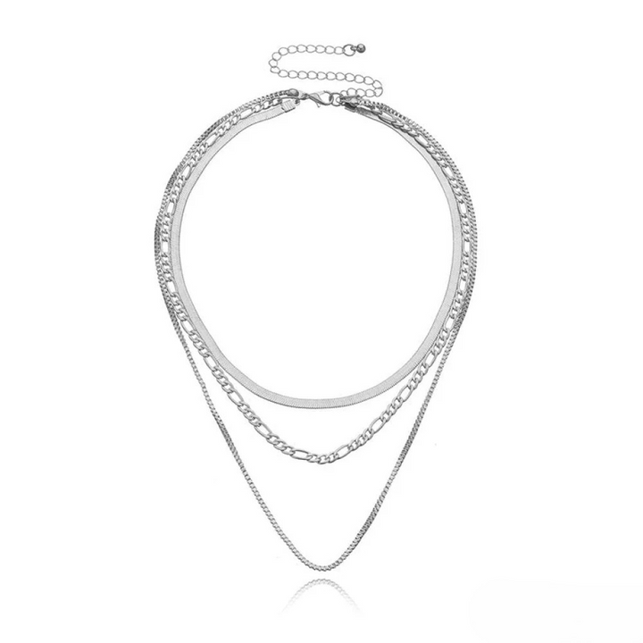 Elia | Vintage 3-Piece Layered Collana