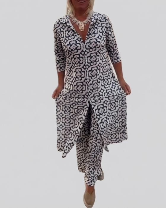 Sara | Button Closure Completo