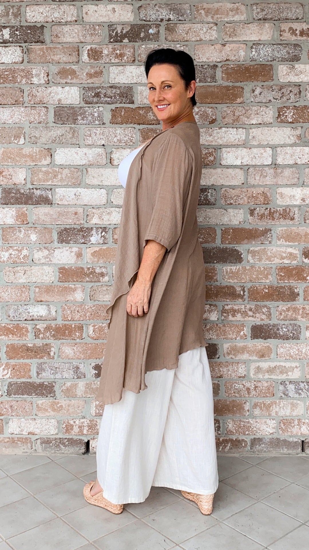 Gwen | Latte Longline Giacca