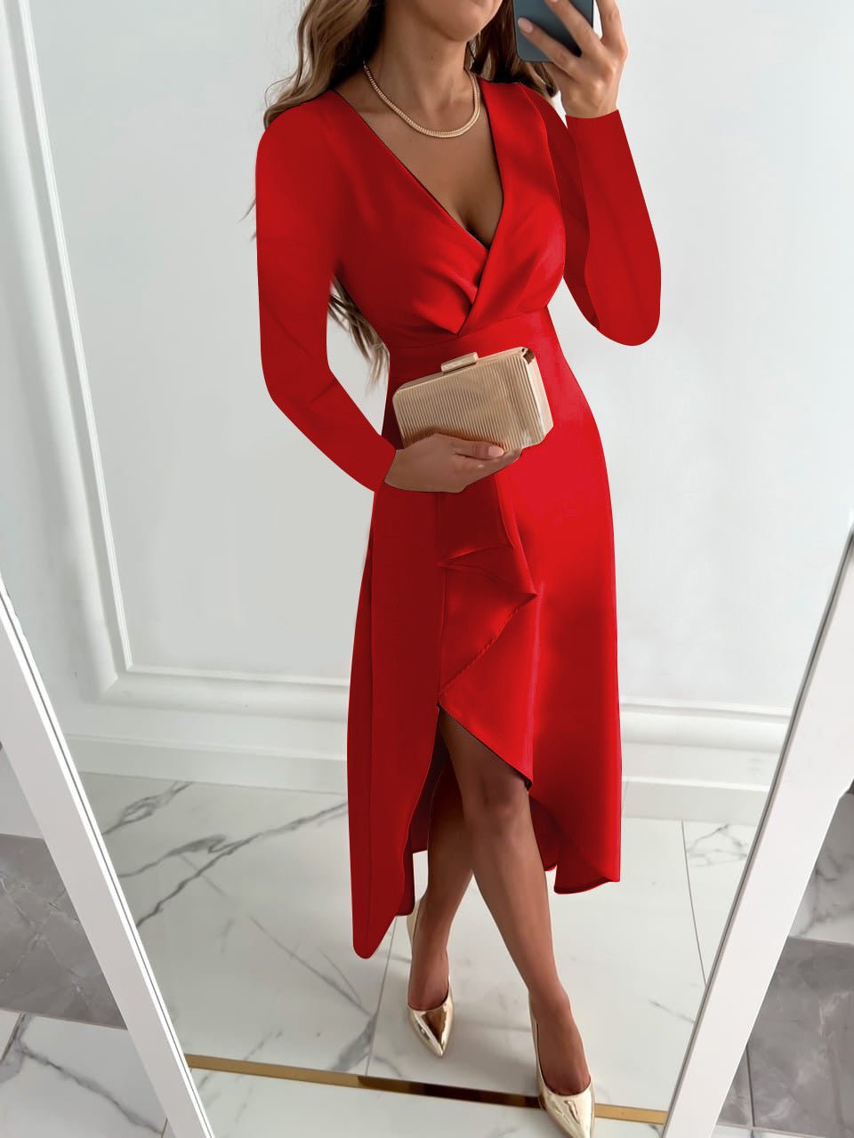 Beatrice | Wrap Midi Abito