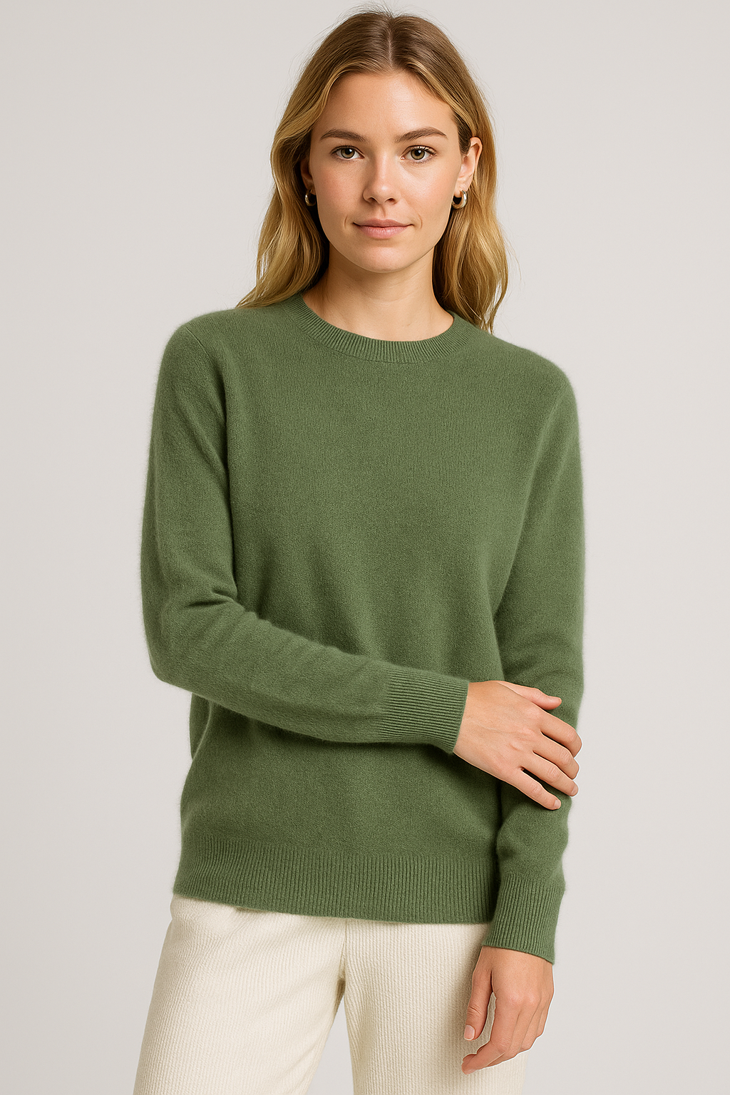 Jetty | Classico Crewneck Cashmere Blend Jumper