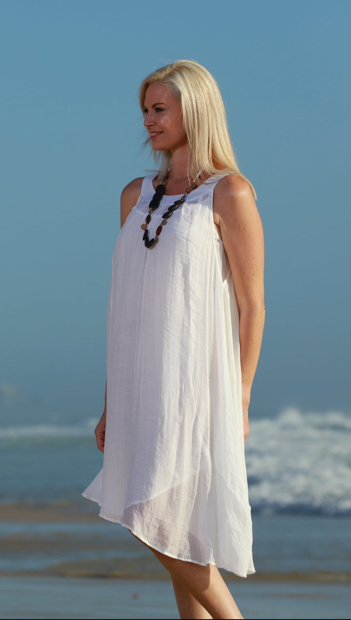 Dahlia | Abito Midi con Cintura Annodata