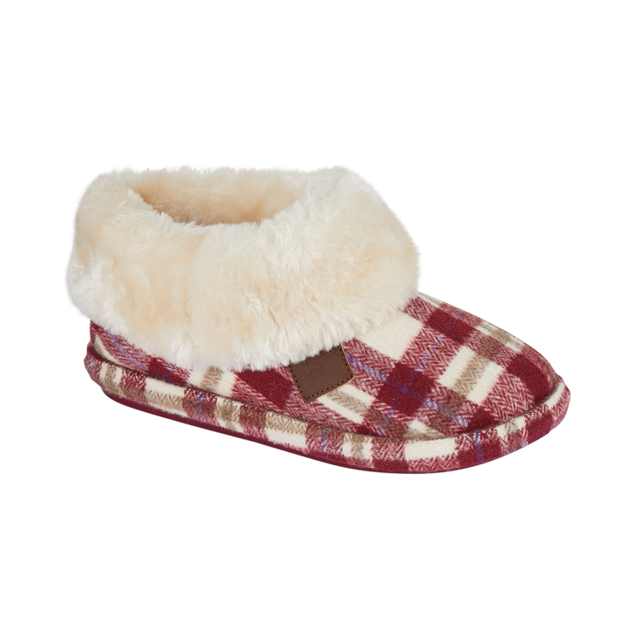 Quinn | Pantofole a Stivaletto Tartan