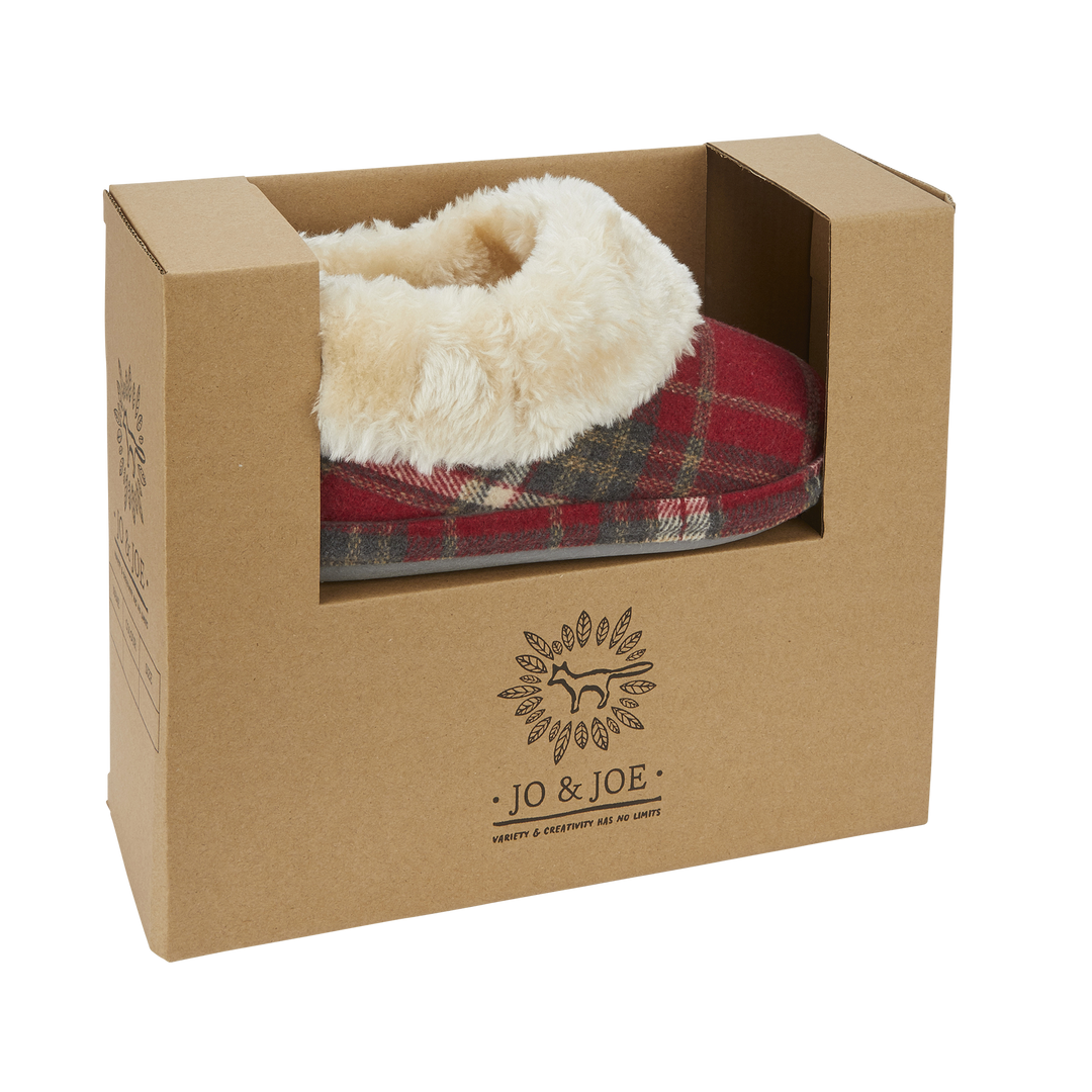 Quinn | Pantofole a Stivaletto Tartan