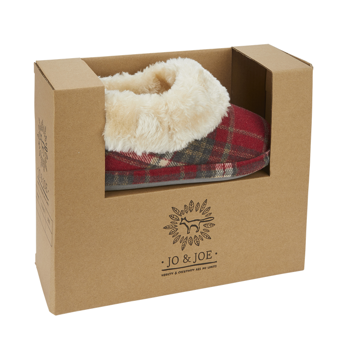 Quinn | Pantofole a Stivaletto Tartan