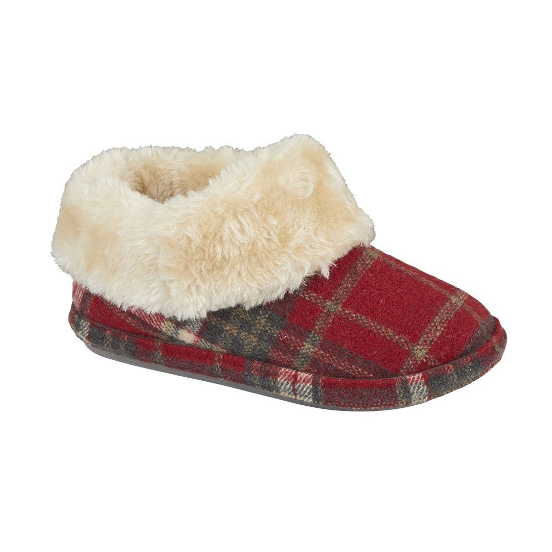 Quinn | Pantofole a Stivaletto Tartan