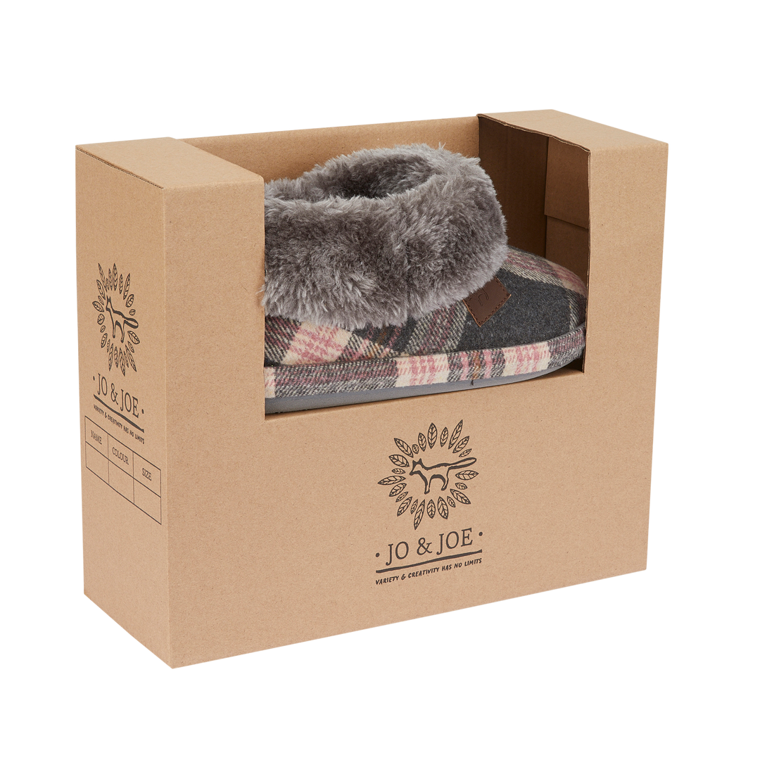 Quinn | Pantofole a Stivaletto Tartan