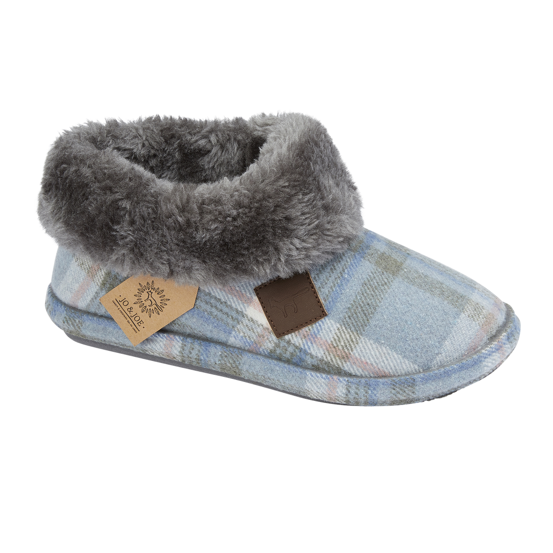 Quinn | Pantofole a Stivaletto Tartan