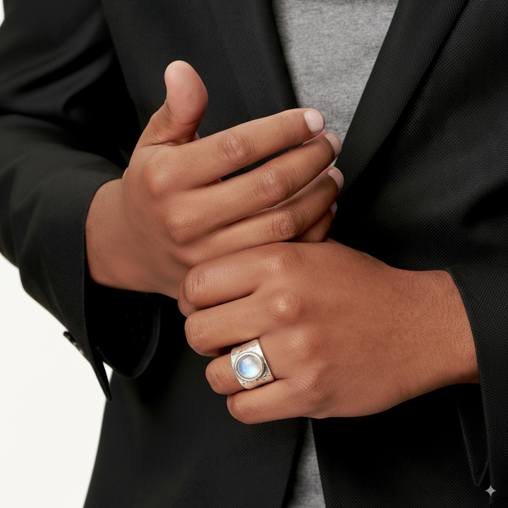 Boho Anello with Moonstone