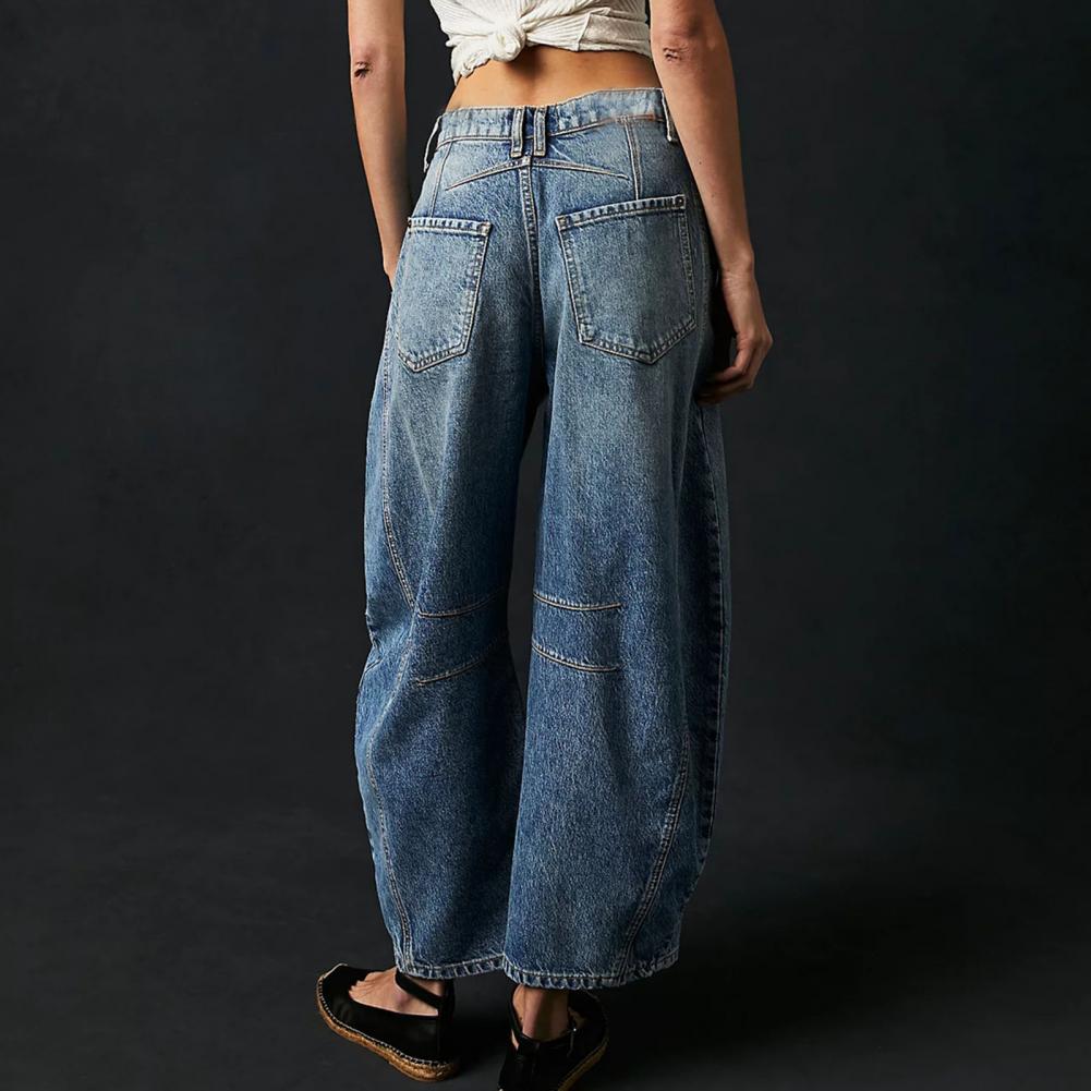 Bronwen | Moderno High Waist Barrel Leg Jeans