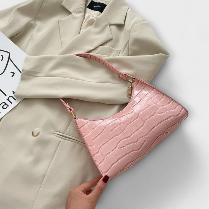 Elandria | Glossy Shoulder Borsa