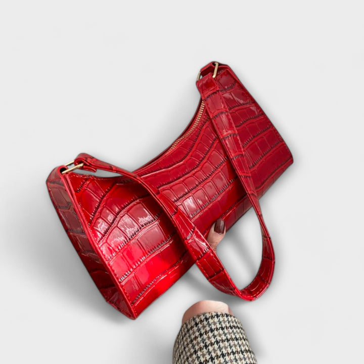 Elandria | Glossy Shoulder Borsa