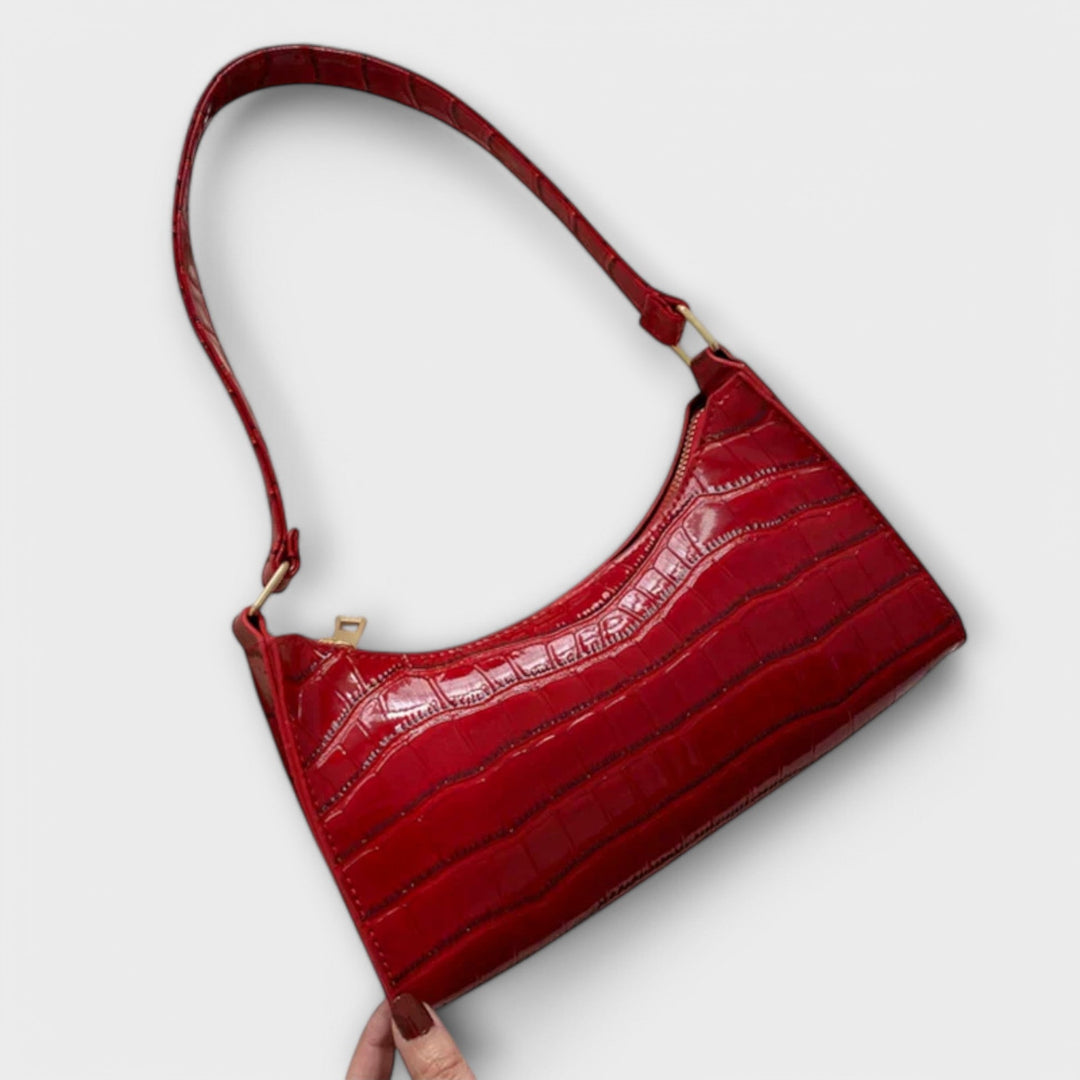 Elandria | Glossy Shoulder Borsa