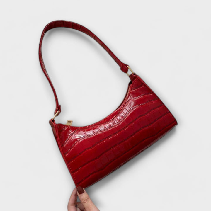 Elandria | Glossy Shoulder Borsa