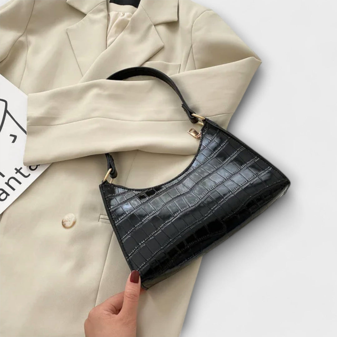 Elandria | Glossy Shoulder Borsa