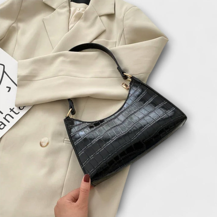 Elandria | Glossy Shoulder Borsa