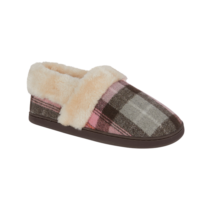 Nell | Pantofole a Stivaletto Tartan