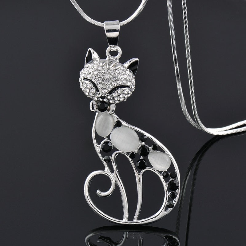 Collana Chats di l'Amour in Argento Sterling