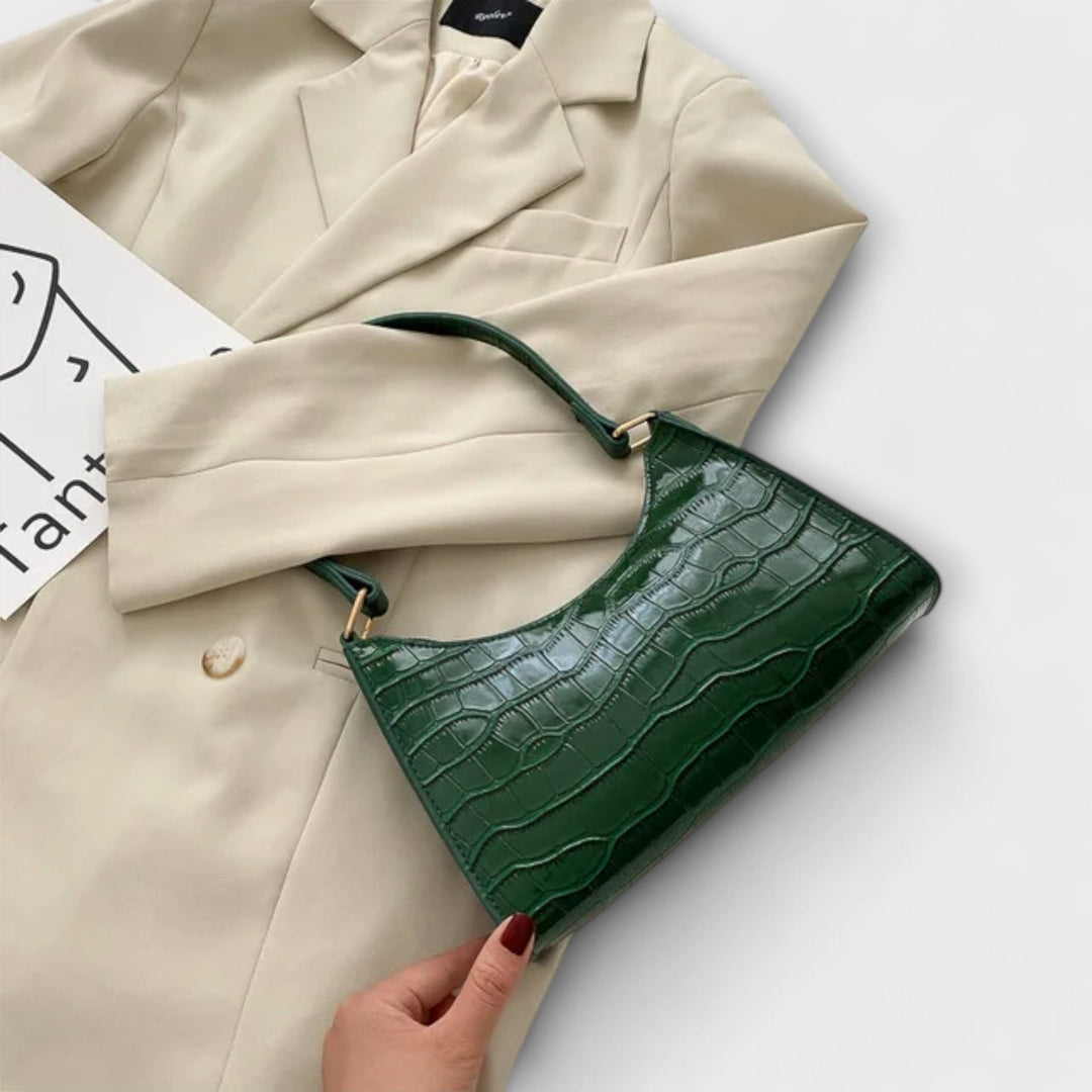 Elandria | Glossy Shoulder Borsa