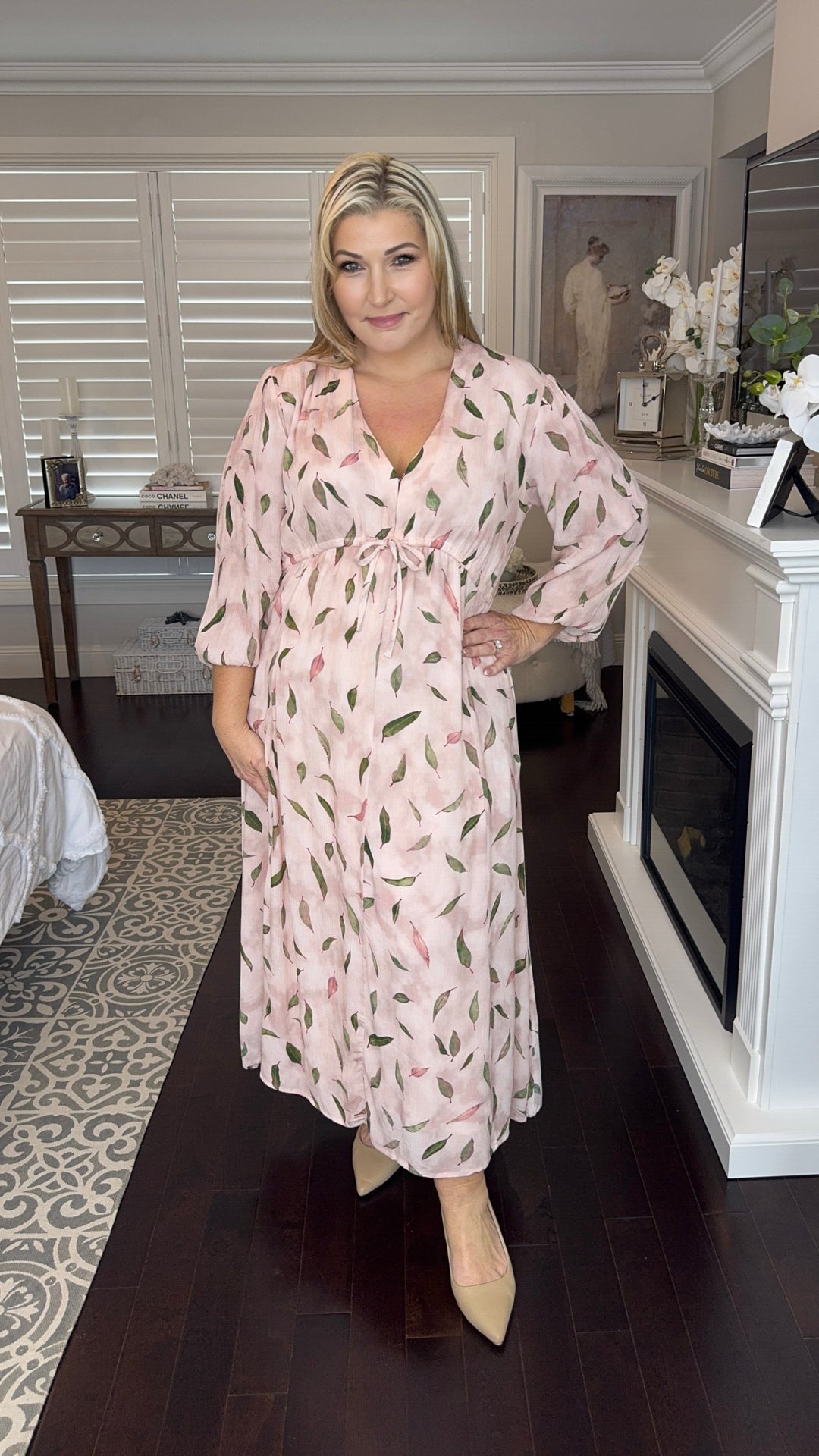 Beatrice | Wrap Front Midi Abito