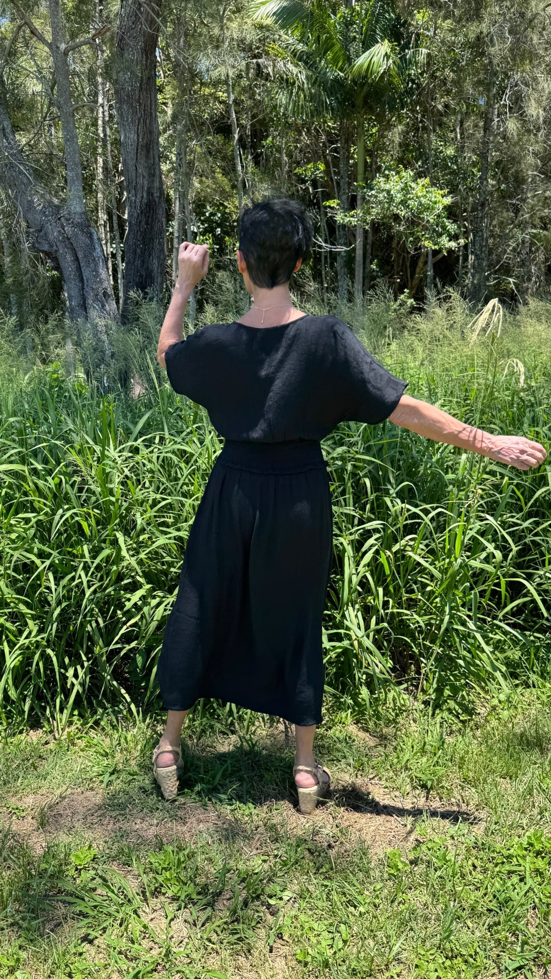 Nora | Abito Midi in Fibra di Bambù
