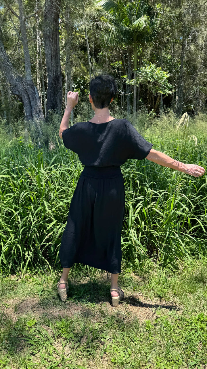 Nora | Abito Midi in Fibra di Bambù