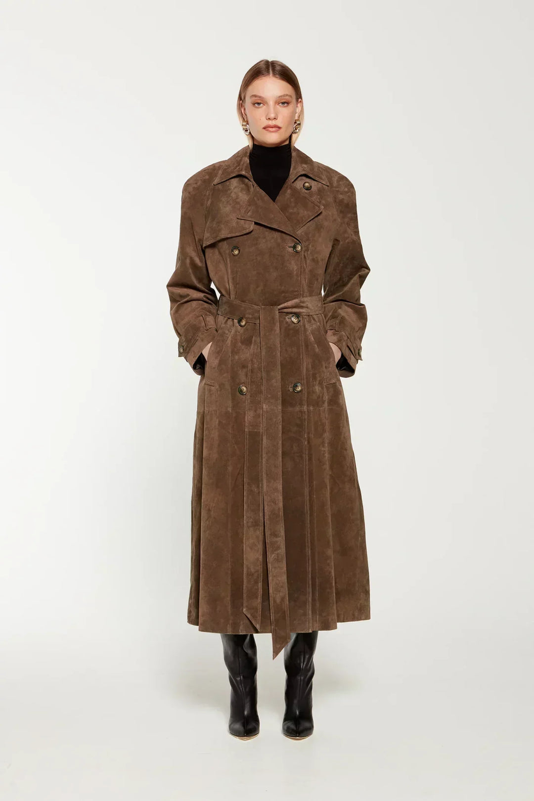 Chantal | Belted Trench Cappotto