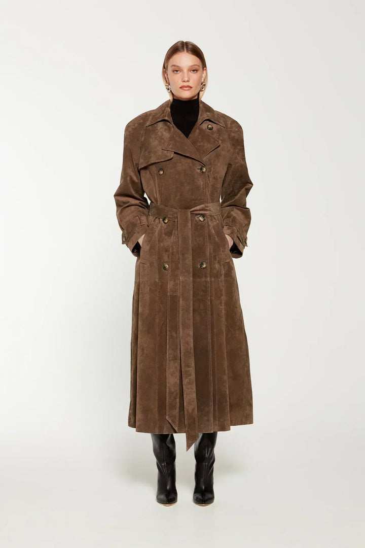 Chantal | Belted Trench Cappotto