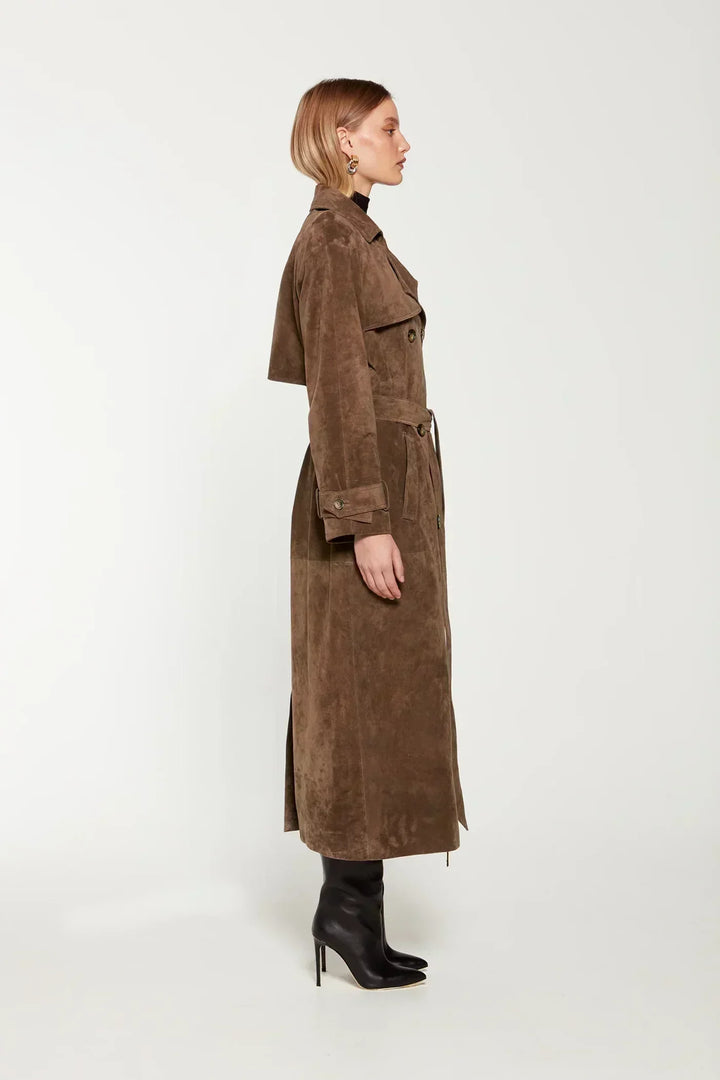 Chantal | Belted Trench Cappotto