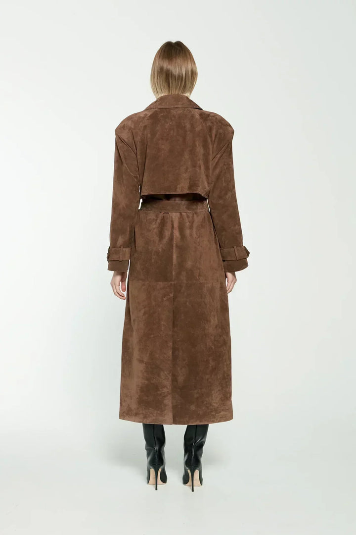 Chantal | Belted Trench Cappotto
