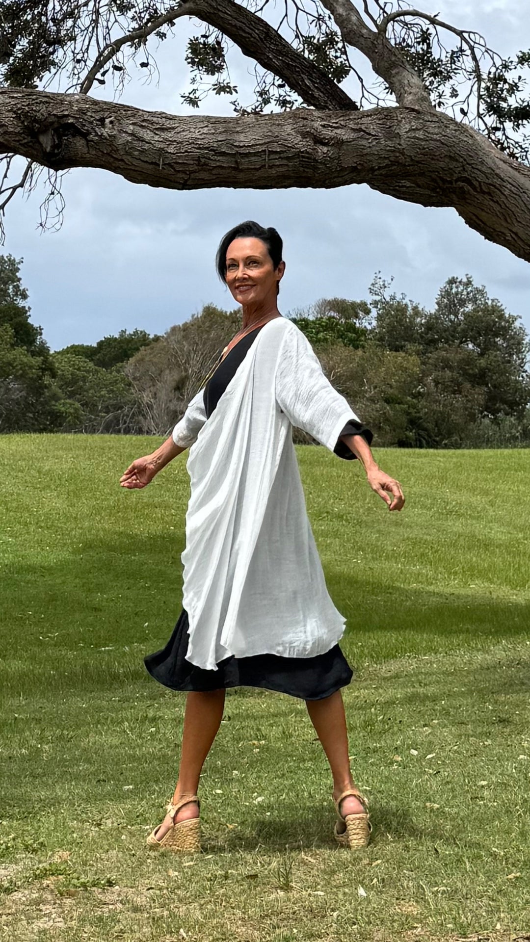 Abigail | Bamboo Blend Midi Abito