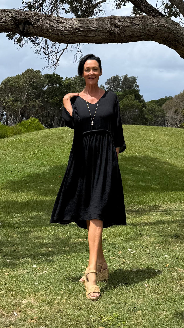 Abigail | Bamboo Blend Midi Abito