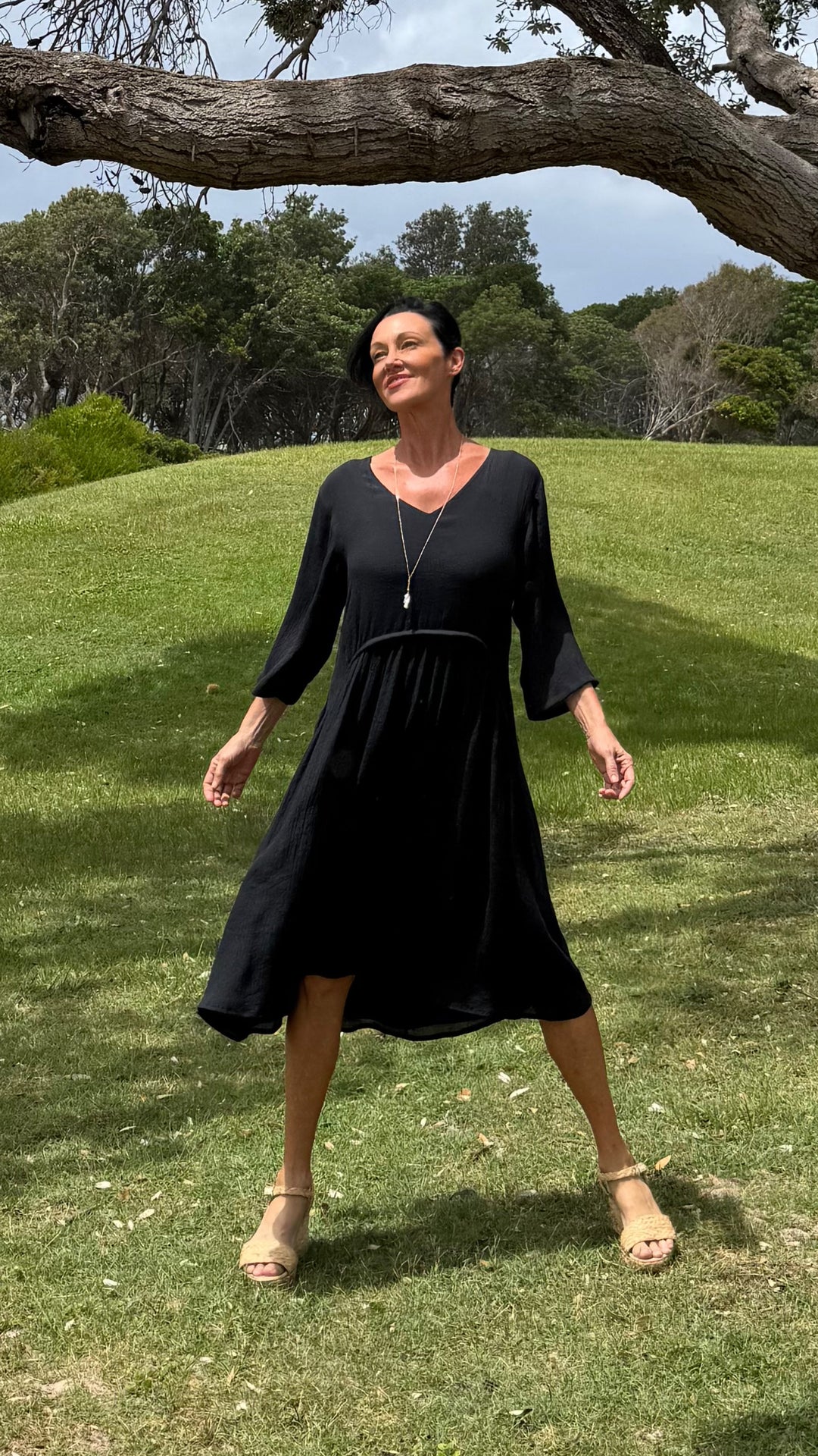Abigail | Bamboo Blend Midi Abito