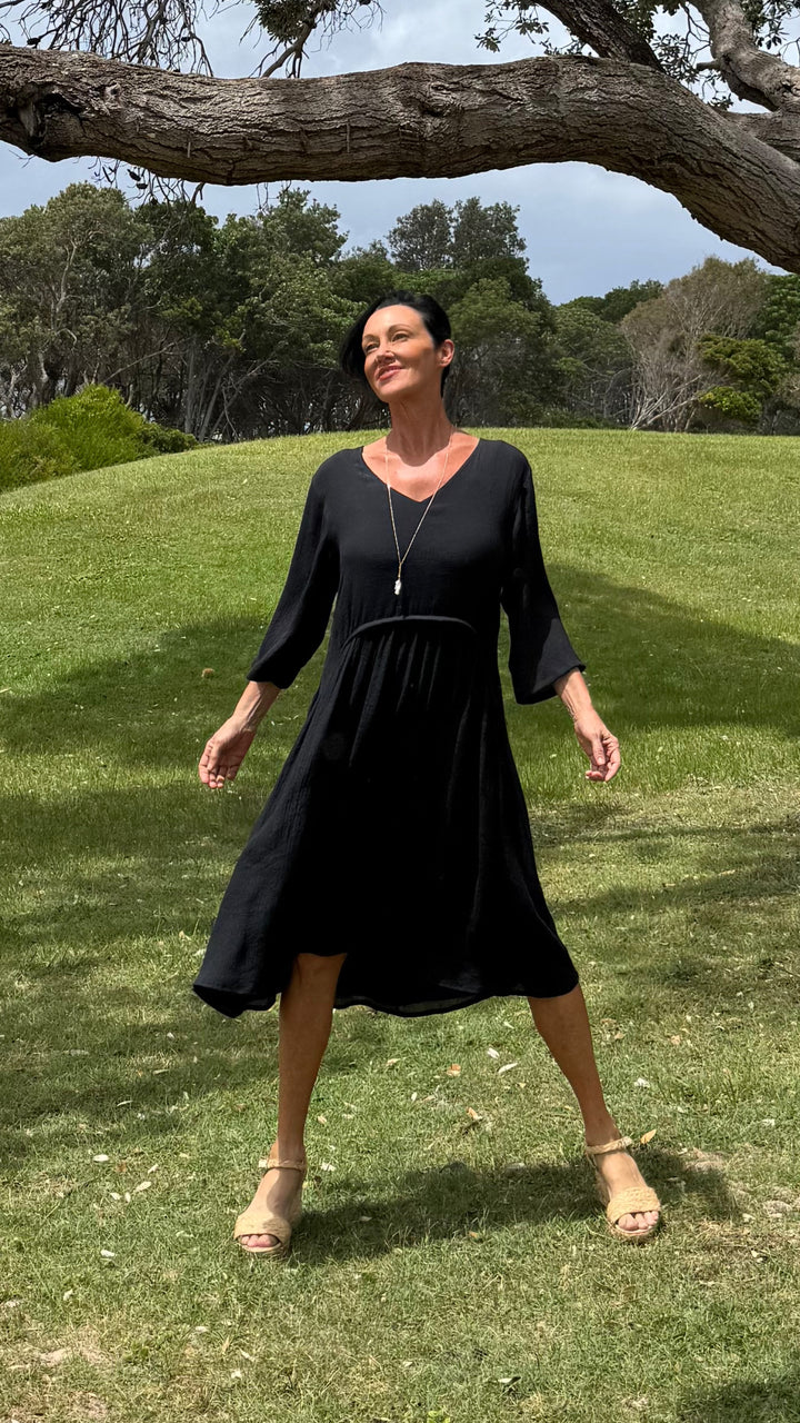 Abigail | Bamboo Blend Midi Abito