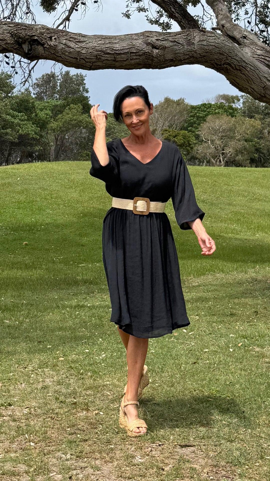 Abigail | Bamboo Blend Midi Abito