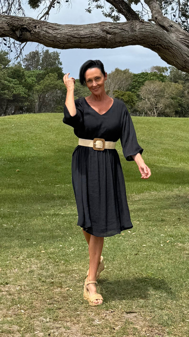 Abigail | Bamboo Blend Midi Abito