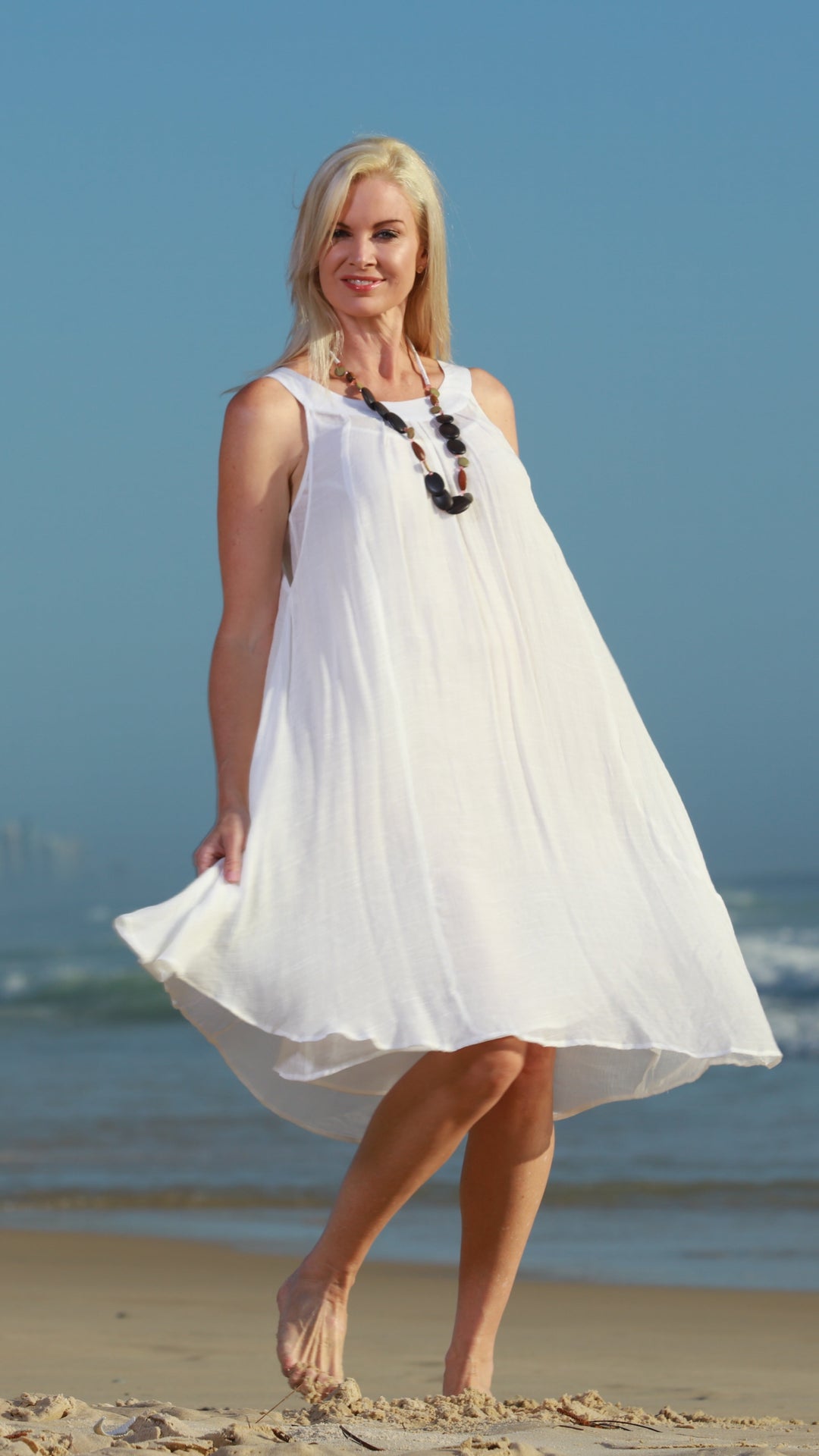 Dahlia | Abito Midi con Cintura Annodata