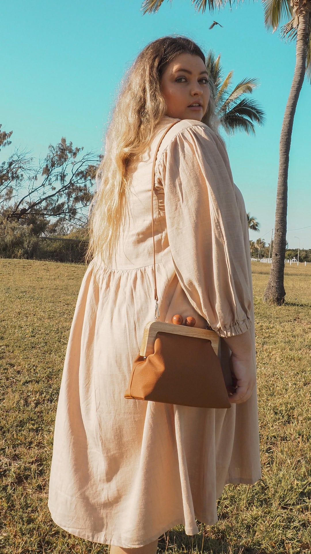 Genevieve | Abito in Lino Crepuscolo